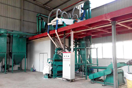 Waste  lithium battery recycling equipment