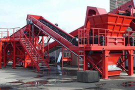 Waste tires crushing and separating line